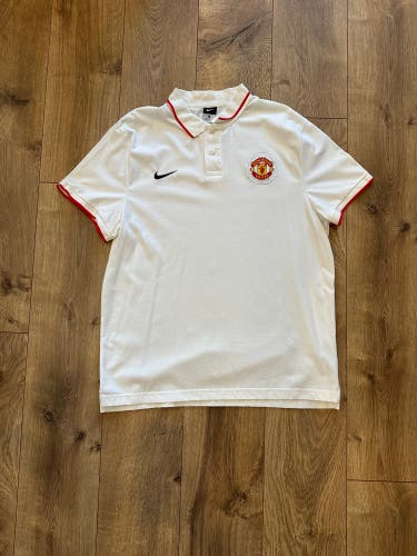 Mens Nike Manchester United Team Travel Polo Size XL