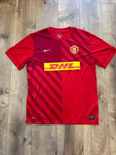Mens Nike Manchester United Training Top 2012-2013 Size XL