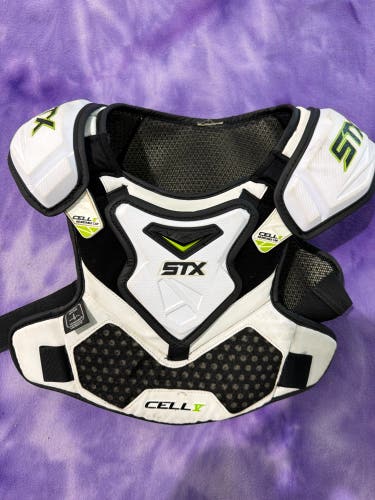 Small Youth STX Cell V Shoulder Pads (Used)