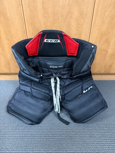 Senior Medium CCM Axis Pro Hockey Goalie Pants (Used)