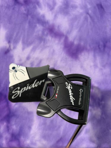 Men's TaylorMade Spider Tour Black Mallet Putter Right Handed 34" (Used)