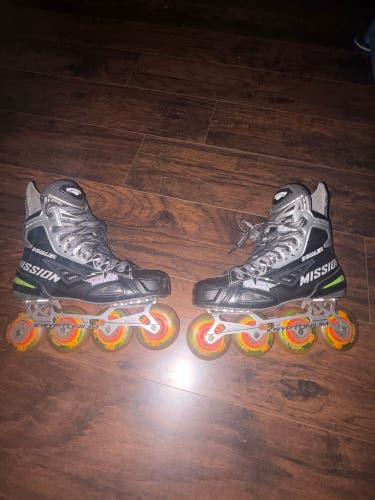 Mission Inhaler NLS1 Inline Skates Regular Width Size 7.5 (New)