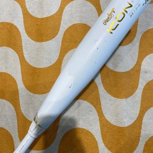 2024 Rawlings Icon Composite Bat USSSA Certified (-10) Composite 18 oz 28" (Used)