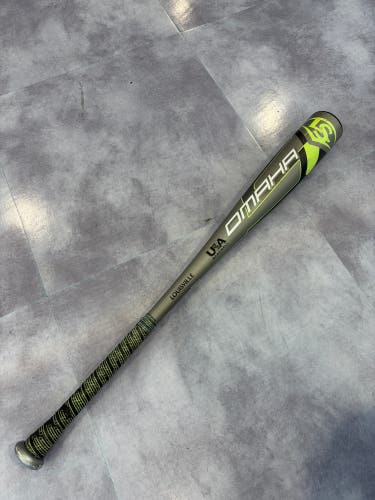 2020 Louisville Slugger Omaha 5 Alloy Bat USABat Certified (-10) Alloy 18 oz 28" (Used)