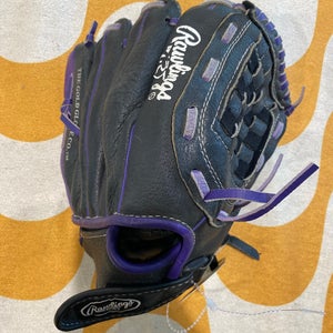 Black Rawlings Highlight Series RH Baseball Glove 11" (Used)