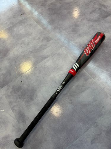 2021 Marucci CAT Connect Hybrid Bat USABat Certified (-11) Hybrid 18 oz 29" (Used)
