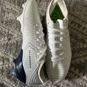 Unisex Size M 10.5 (W 11.5) Under Armour Blur Pro Lacrosse Cleat (New)