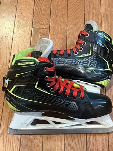 Bauer GSX Hockey Goalie Skates Size 5.5 (Used)