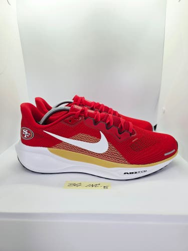 Nike Air Zoom Pegasus 41 San Francisco 49ers Men’s Size 11 NEW IB3186-600 running shoe