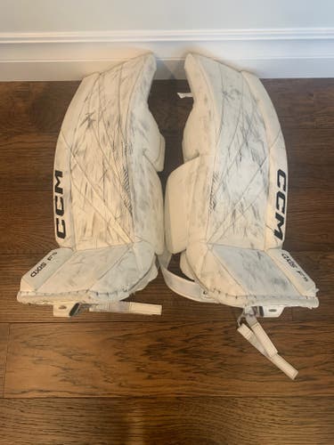30" CCM Axis F5 Goalie Leg Pads (Used)