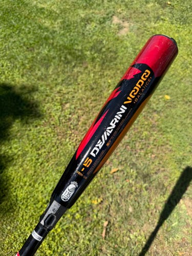 2018 DeMarini Voodoo Hybrid USSSA Certified Bat (-5) 26 oz 31" (Used)