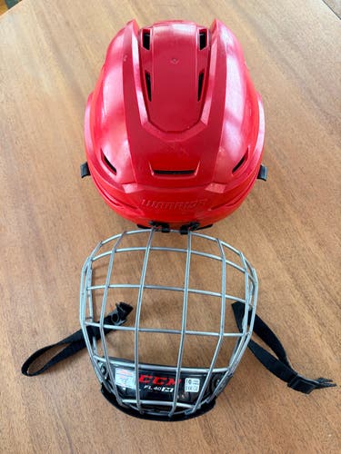 Medium Warrior Alpha One Helmet (Used)