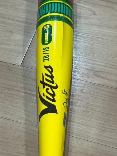2024 Victus Vibe Alloy Bat USABat Certified (-10) Alloy 18 oz 28" (Used)