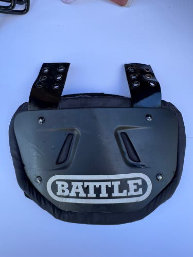 Adult Battle Backplate Black (Used)