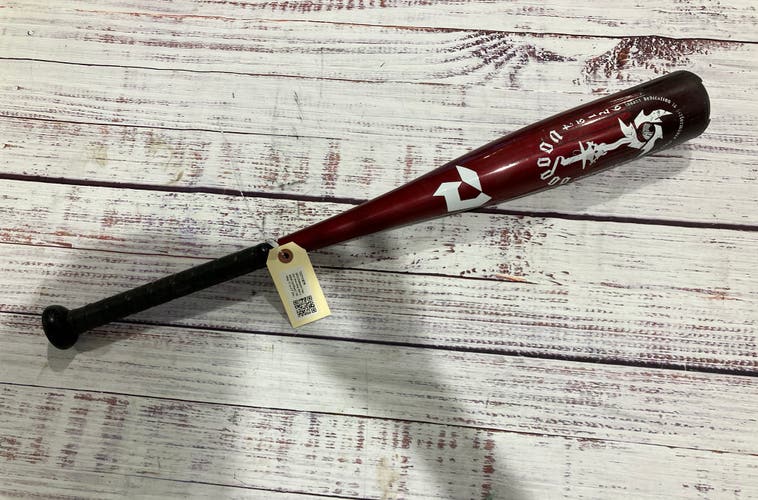 2025 DeMarini Voodoo One Alloy Bat USSSA Certified (-10) Alloy 17 oz 27" (Used)