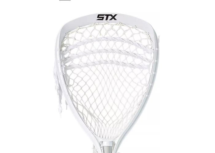 STX Shield 100 Goalie Lacrosse Head Strung White (Used)
