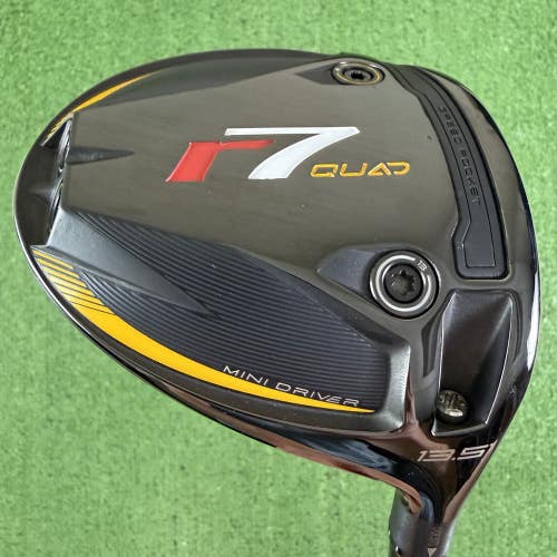 Taylormade R7 Quad Mini Driver 13.5 Fujikura Air Speeder 50g Senior A Flex 43.5