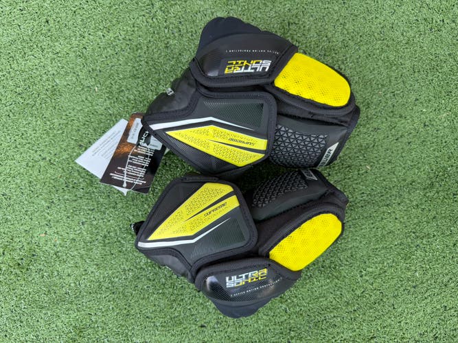 Junior Medium Bauer Supreme Ultrasonic Elbow Pads (New)