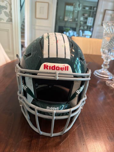 Green Adult Small Riddell SpeedFlex Helmet (Used)