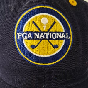 NWT PGA National Resort & Spa Golf Hat - Ahead Vintage Navy Blue