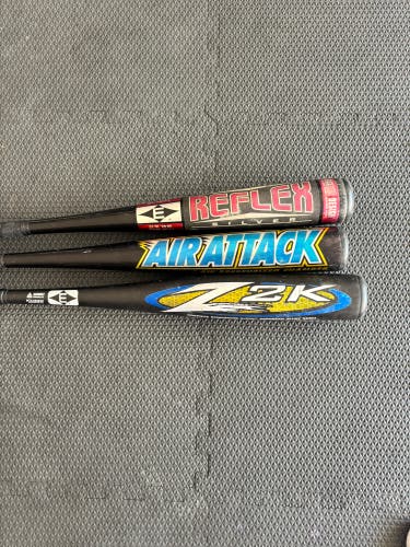 Vintage BUNDLE: Easton Z2K SC500 (33/28), LS Air Attack (32/27) & Easton Reflex C405 (31/26)