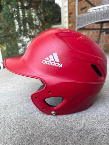 7 Adidas Triple Stripe Batting Helmet (Used)