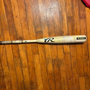 2025 Rawlings Icon Composite BBCOR Certified Bat (-3) 29 oz 32" (Used)