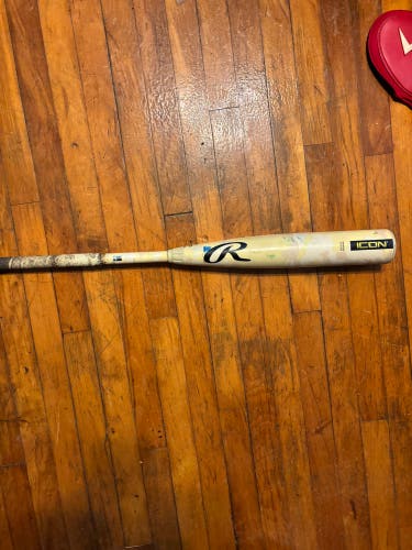 2025 Rawlings Icon Composite BBCOR Certified Bat (-3) 29 oz 32" (Used)