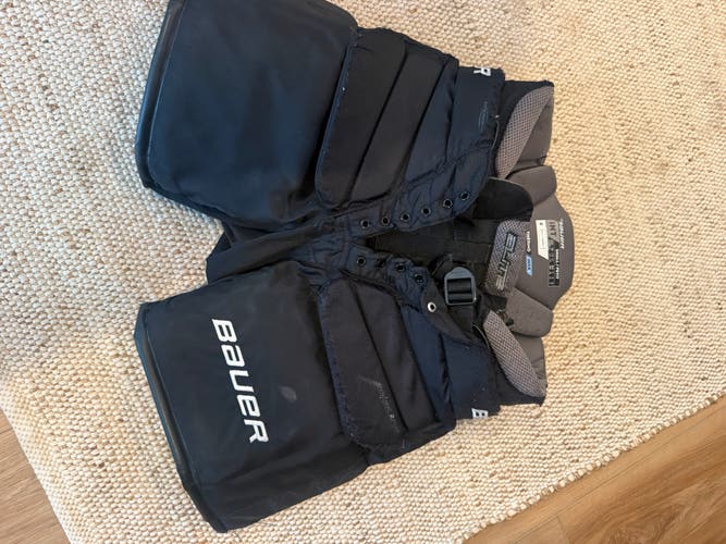 Intermediate Small Bauer Elite Hockey Goalie Pants (Used)
