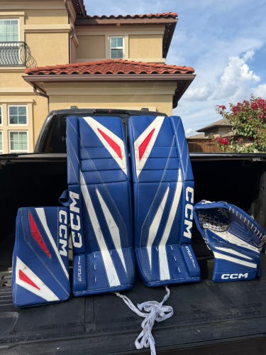 34+1" CCM Extreme Flex 7 Pro Regular Goalie Full Set (Used)