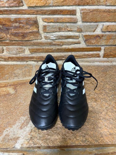 Black Men's Size M 12.5 (W 13.5) Adidas Goletto Indoor Cleats (Like New)