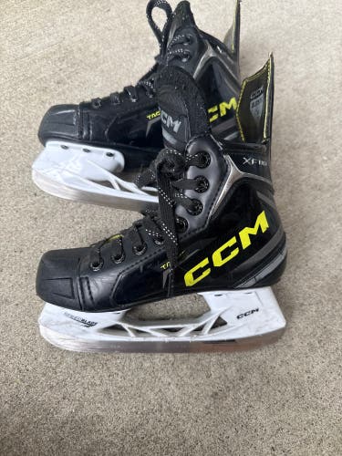 Black 2024 CCM Tacks XF 80 Hockey Skates Regular Width 13.5 (Used)