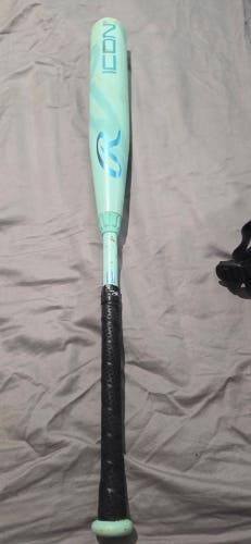 2026 Rawlings Icon Composite USSSA Certified Bat (-8) 24 oz 32" (Used)