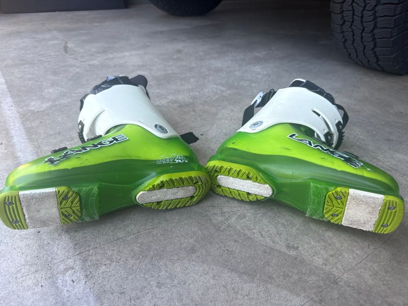 Mondo 25 & 25.5 unisex Lange World Cup Racing Ski Boots (Used