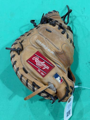 Rawlings Heart of the Hide RH Catcher's Baseball Glove 33" (Used)