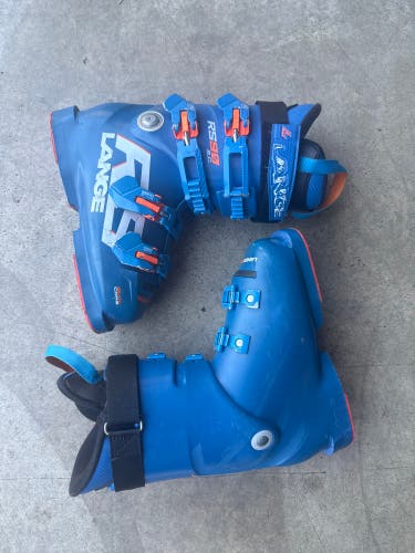 Mondo 23 & 23.5 Unisex Lange RS 90 SC Racing Ski Boots Stiff Flex (Used)