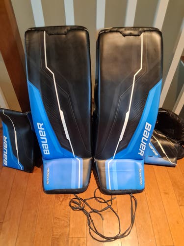 34" 2025 Bauer Supreme Shadow Regular Goalie Full Set (Used)