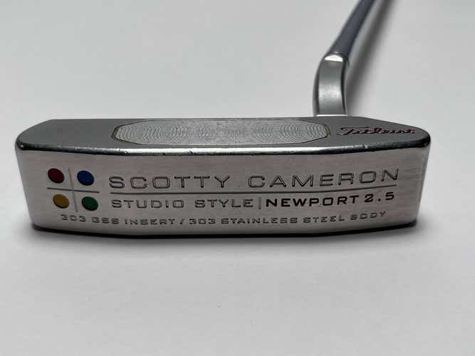 Scotty Cameron Studio Style Newport 2.5 Putter 35" Mens RH