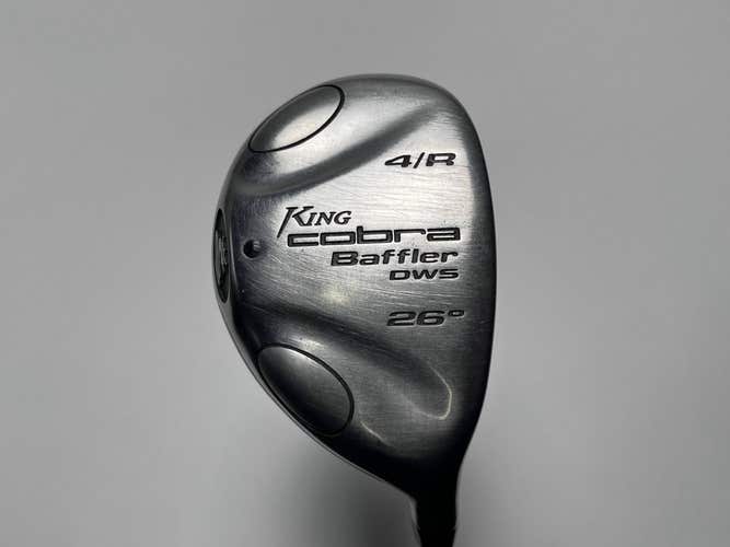 Cobra Baffler DWS 4 Hybrid 26* Aldila NV HL 60g Senior Graphite Mens RH