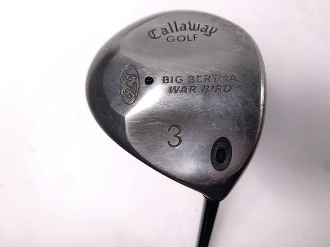 Callaway Big Bertha Warbird 3 Fairway Wood 15* RCH 96 Regular Graphite Mens RH