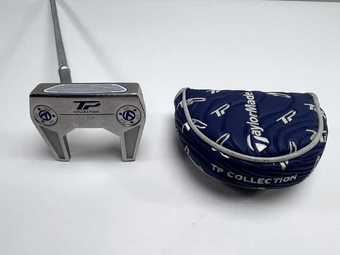 TaylorMade TP Hydroblast Bandon 3 Putter 34.5" SuperStroke Flatso 2.0 Mens LH HC