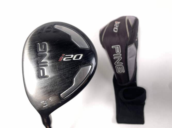 Ping i20 3 Fairway Wood 15* Project X 6.0 Stiff Graphite Mens LH HC Midsize Grip