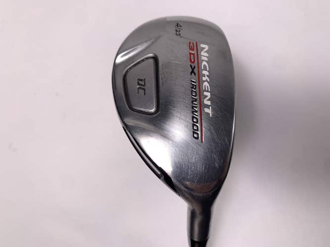 Nickent 3DX Ironwood DC 4 Hybrid 23* UST SR2 75g Regular Graphite Mens RH