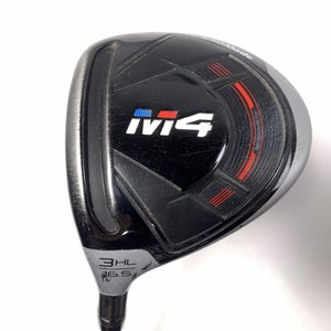 TaylorMade M4 3HL Fairway Wood 16.5* Fujikura Atmos red 6S Stiff LH