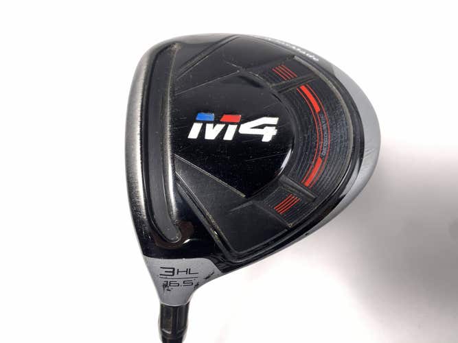 TaylorMade M4 3HL Fairway Wood 16.5* Fujikura Atmos red 6S Stiff LH