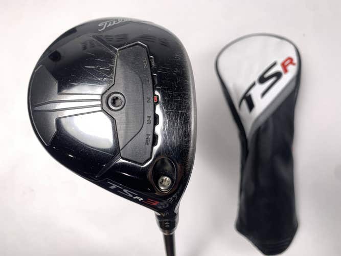 Titleist TSR3 3 Fairway Wood 15* SF Jupiter Stiff Graphite Mens RH HC