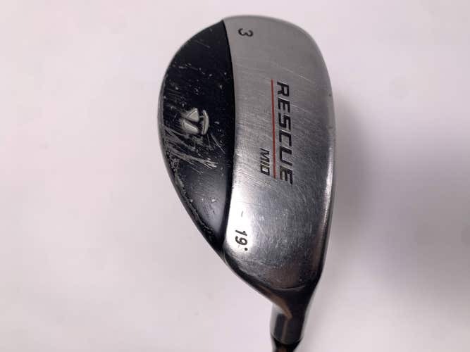 TaylorMade Rescue Mid 3 Hybrid 19* 65g Senior Graphite Mens RH