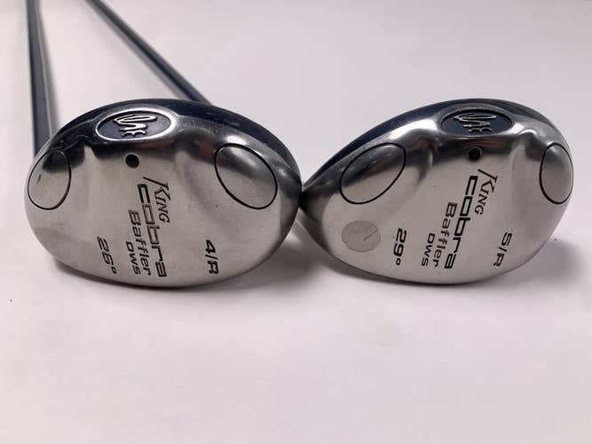 Cobra Baffler DWS 4 & 5 Hybrid Set 26* 29* Aldila NV HL 50g Ladies RH