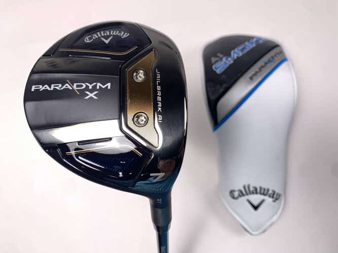 Callaway Paradym X 7 Fairway Wood 21* Ventus Blue 5R Velocore Regular RH HC NEW