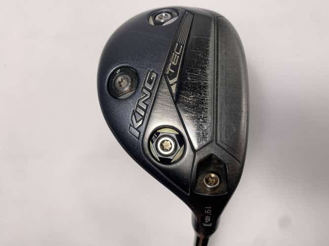 Cobra KING Tec 2021 3 Hybrid 19* Accra FX 100H M3 Blue Regular Graphite Mens RH